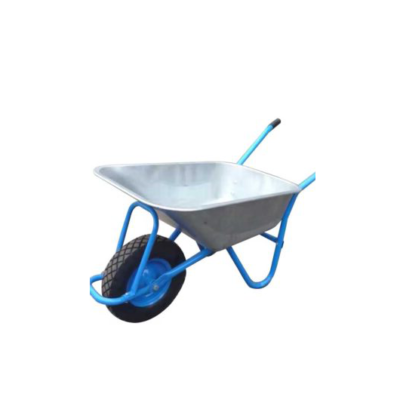 Heavy Duty Wheelbarrow with Load 200kg 75L 4.00-8 Inch Pneumatic Wheel for Garden Construction
