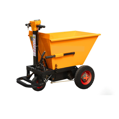 Mini Electric Dump electric trolley Transport 3 Wheeled Power Wheelbarrow 1000 Kg