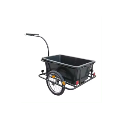 Outdoor cargo bike tent trailer foldable trailer bike luggage carrier
