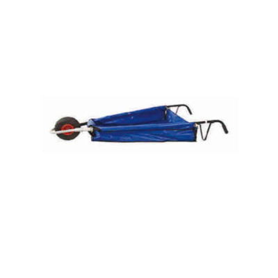 Ground garden wheelbarrow with Ultra-Thick Vinyl-Coated Nylon and Pneumatic Tire