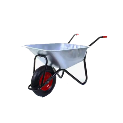 Unicycle builders Garden Wheelbarrow Home Garden Heavy Duty Galvanised Metal Cart