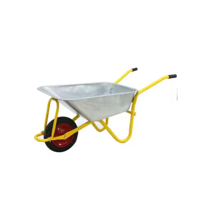 Large Garden Wheelbarrow Power Wheelbarrows Heavy Duty Metal Garden Construction