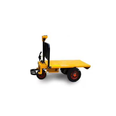 Site Hand Overturning Construction Site Push Electric Hand Cart Transport