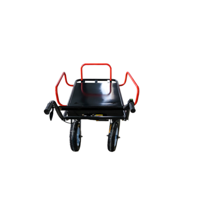 Household Industrial Electric Trolley  Dump Wagon Heavy Duty 4 Wheels Platform Hand Cart