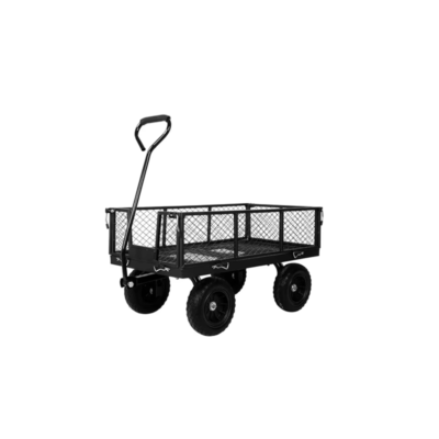 With Rotating Handle and Removable Sides Utility Heavy Duty Garden Carts
