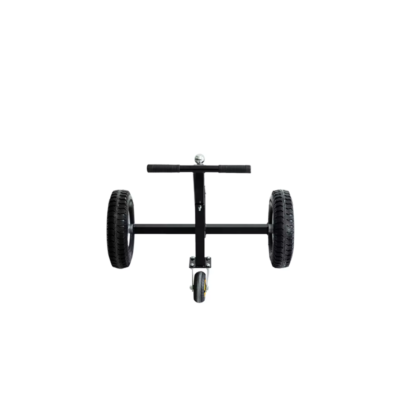 Moving Car RV Boat Trailer with Hitch Ball Solid Tires Adjustable Hitch Ball Height Heavy Duty Trailer