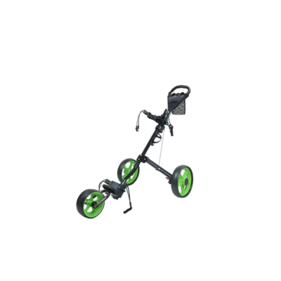 3 Wheel Push Pull Golf Cart Ultra Lightweight Foldable Storage Golf Push Cart