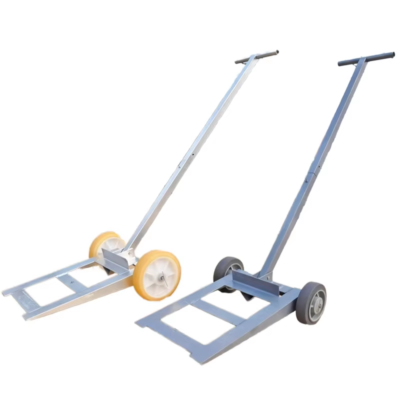 Small Flatbed Cart To Carry Bonsai Large Flower Pots With Large Wheels
