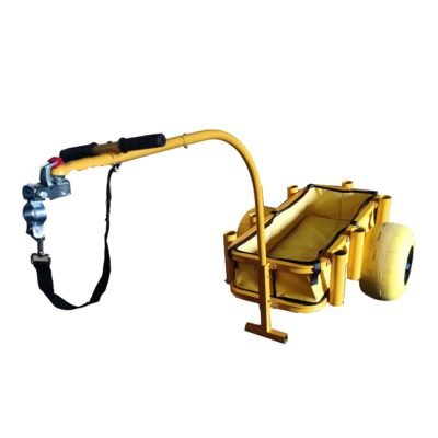 Aluminium Fishing Beach Cart Trolley Beach Fishing Cart with Big Rugged Wheels