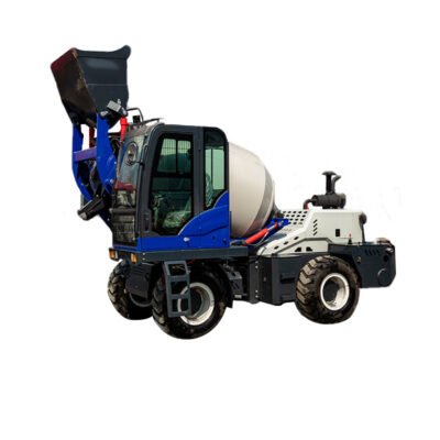Self-Loading Concrete Mixer Truck High Efficiency On-Site Mixing and Transport Solution